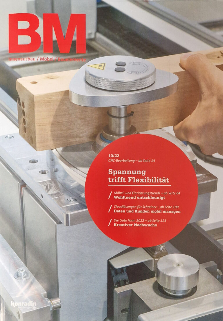 Sechs Köpfe, vier CNC-Maschinen – Tischlerei Cluse Borken