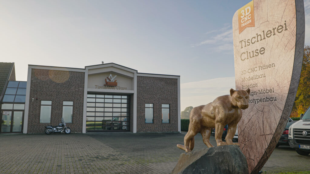 100 Jahre Tischlerei Cluse 3d CNC
