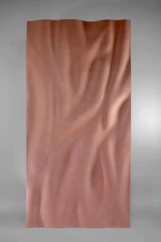 Wellenwand Element aus Pu ausgefräst
