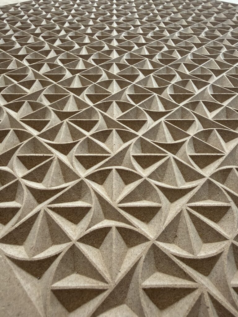 Struktur-3d Design 5-achs-cnc-fräsen